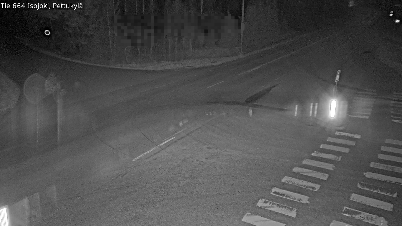 Weather Camera Image Road 664 Isojoki Pettukylä, Isojoki, Etelä-Pohjanmaa
