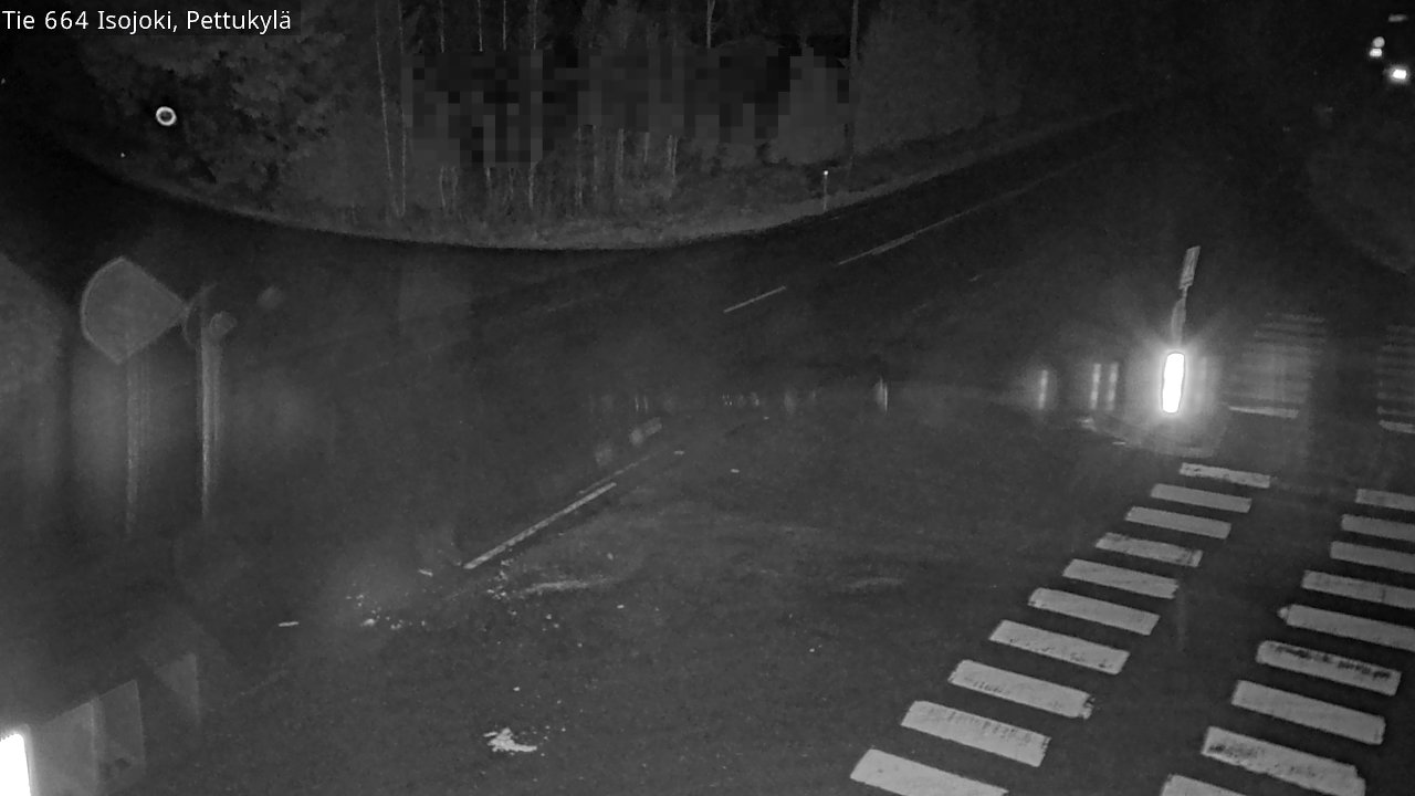 Weather Camera Image Road 664 Isojoki Pettukylä, Isojoki, Etelä-Pohjanmaa