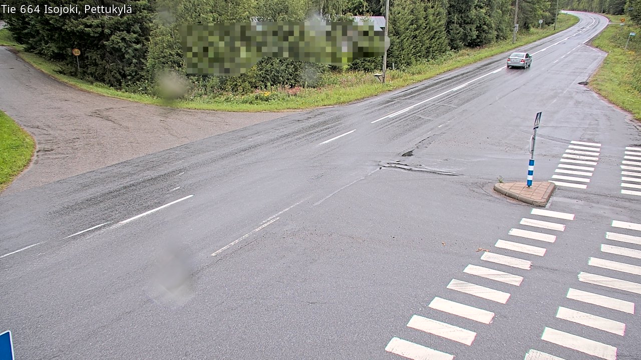 Weather Camera Image Väg 664 Storå Pettukylä, Isojoki, Etelä-Pohjanmaa