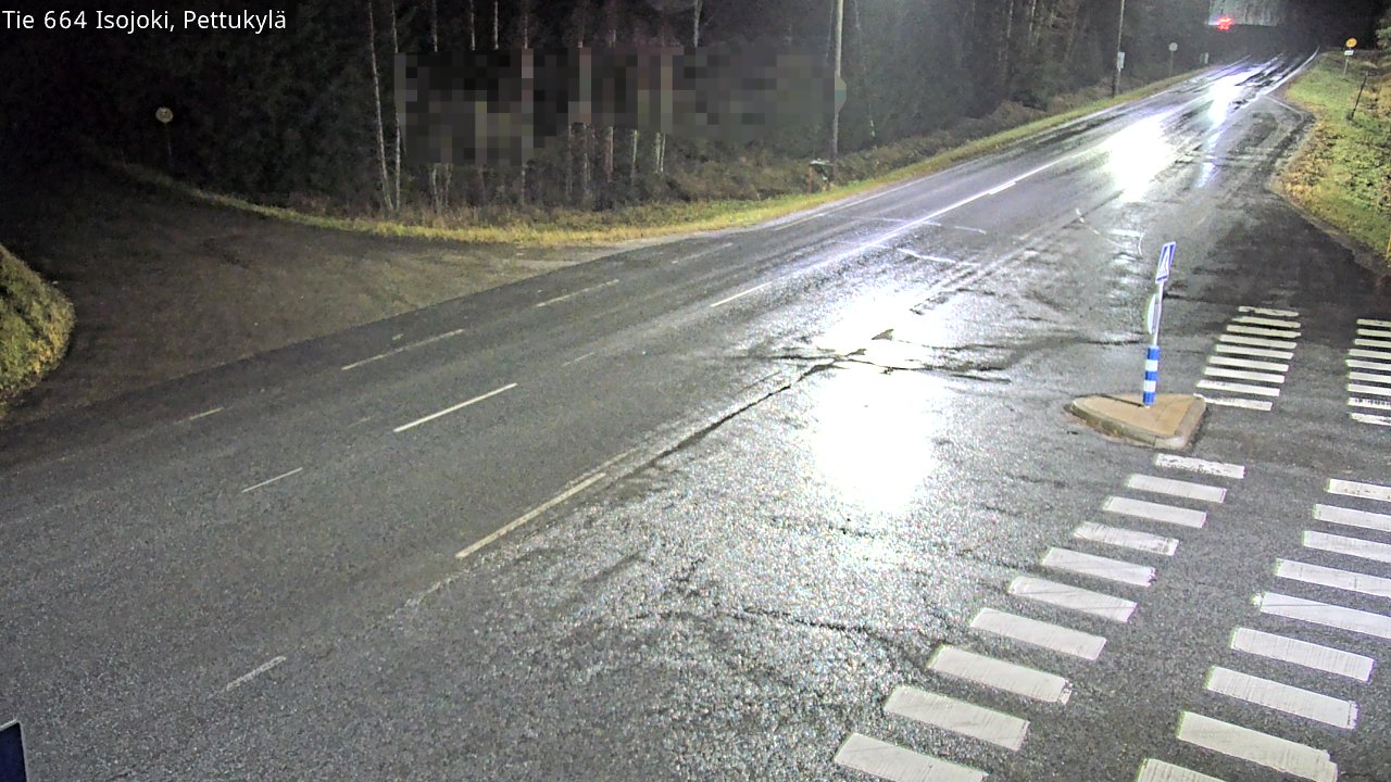 Weather Camera Image Väg 664 Storå Pettukylä, Isojoki, Etelä-Pohjanmaa