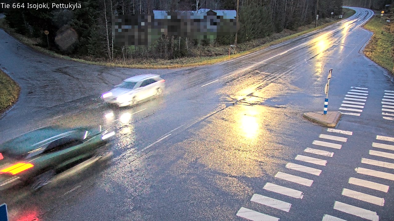 Weather Camera Image Väg 664 Storå Pettukylä, Isojoki, Etelä-Pohjanmaa