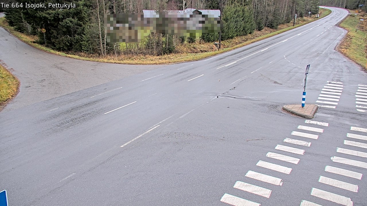 Weather Camera Image Väg 664 Storå Pettukylä, Isojoki, Etelä-Pohjanmaa