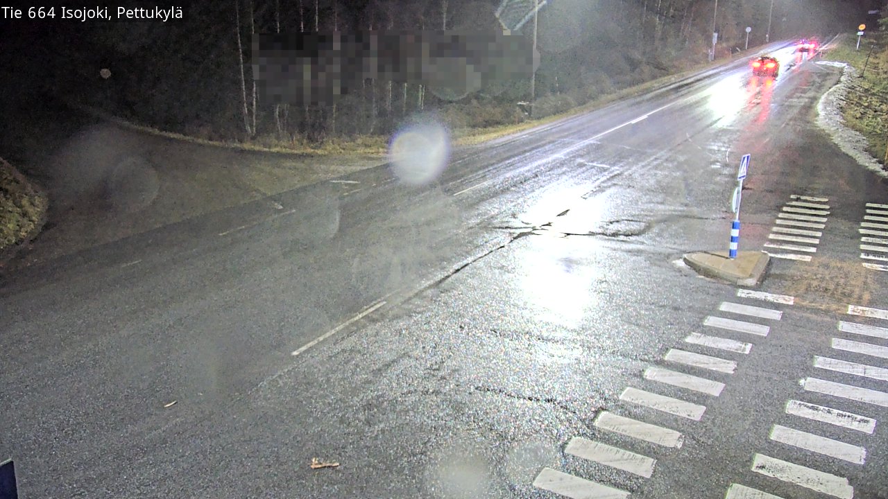 Weather Camera Image Road 664 Isojoki Pettukylä, Isojoki, Etelä-Pohjanmaa