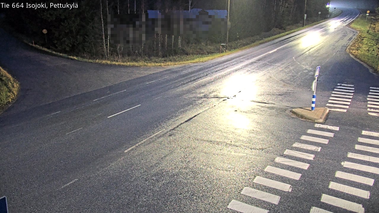 Weather Camera Image Väg 664 Storå Pettukylä, Isojoki, Etelä-Pohjanmaa