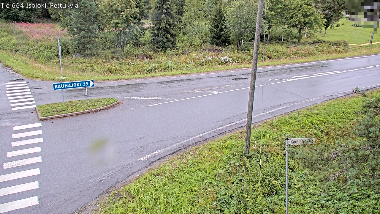 Weather Camera Image Väg 664 Storå Pettukylä, Isojoki, Etelä-Pohjanmaa