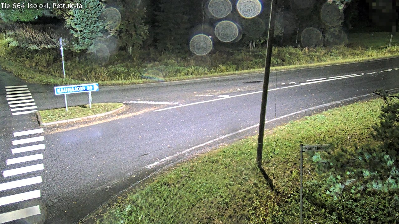Weather Camera Image Road 664 Isojoki Pettukylä, Isojoki, Etelä-Pohjanmaa