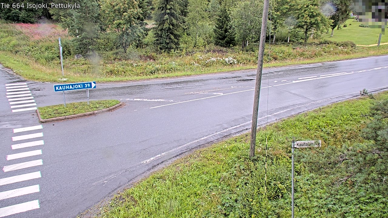 Weather Camera Image Väg 664 Storå Pettukylä, Isojoki, Etelä-Pohjanmaa