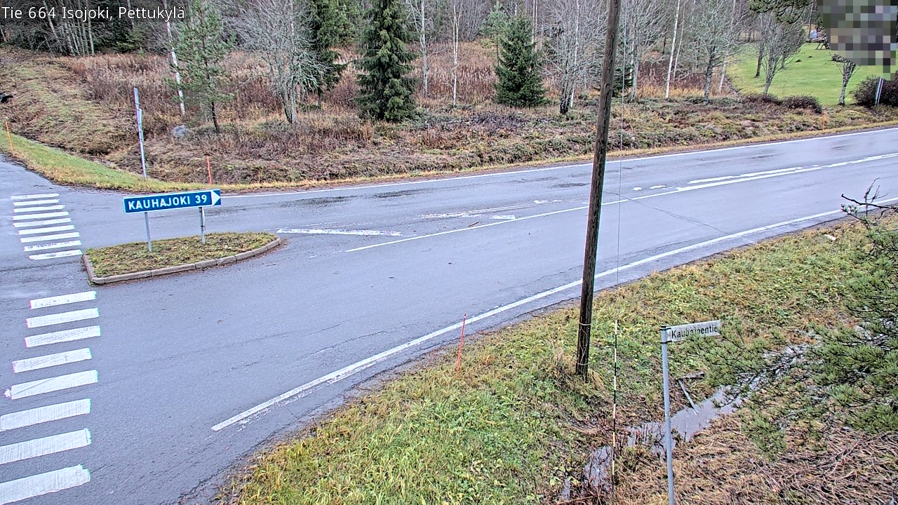 Weather Camera Image Väg 664 Storå Pettukylä, Isojoki, Etelä-Pohjanmaa