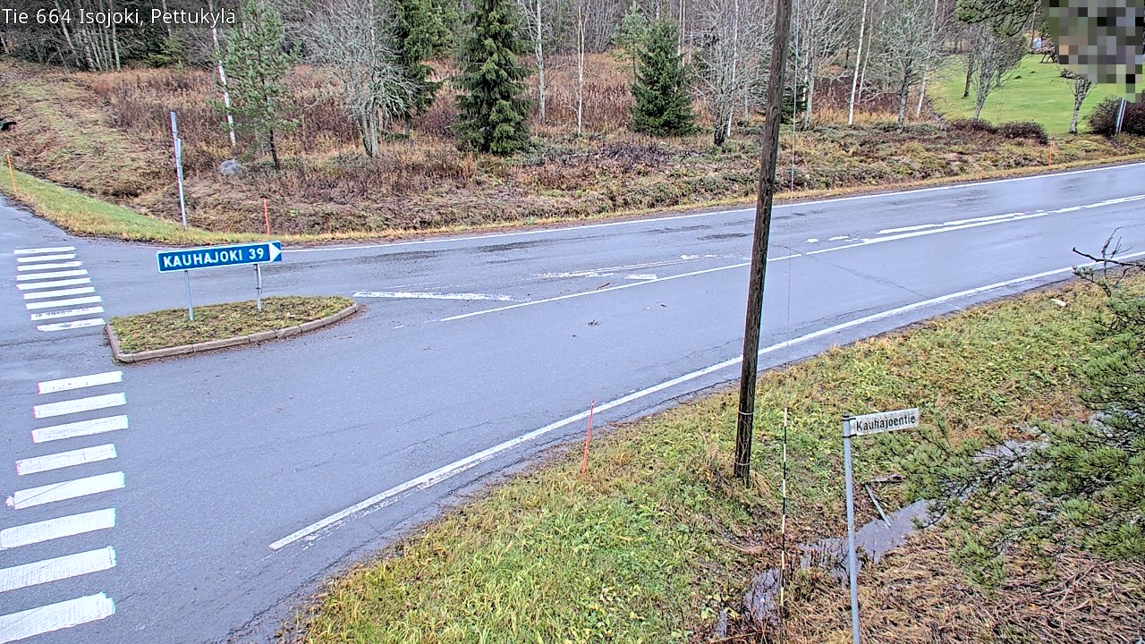 Weather Camera Image Väg 664 Storå Pettukylä, Isojoki, Etelä-Pohjanmaa