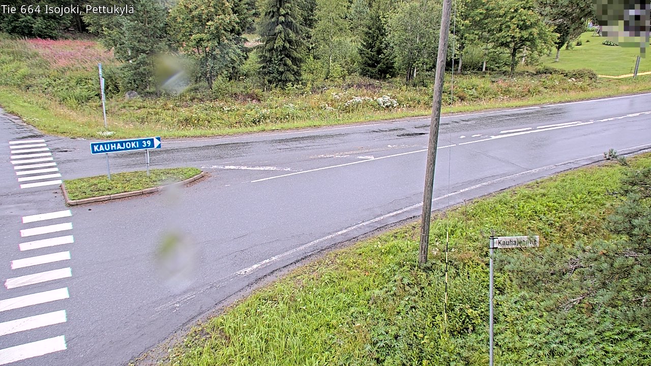 Weather Camera Image Väg 664 Storå Pettukylä, Isojoki, Etelä-Pohjanmaa
