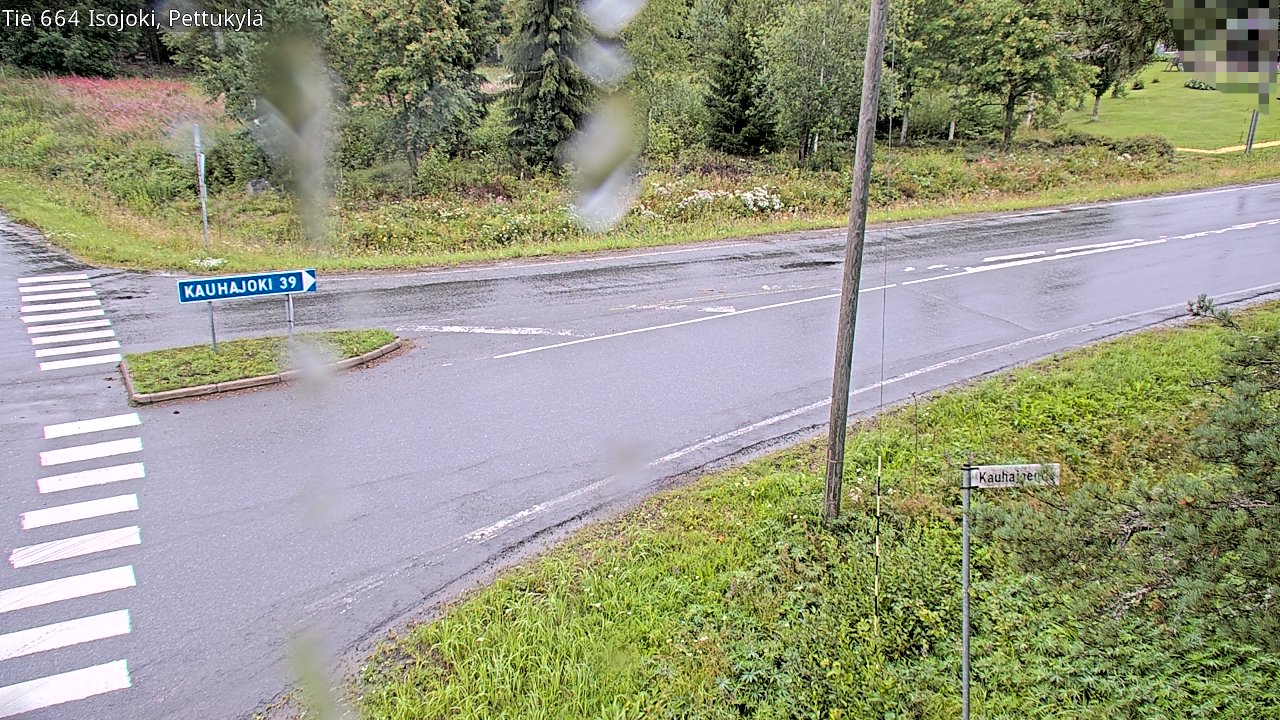 Weather Camera Image Road 664 Isojoki Pettukylä, Isojoki, Etelä-Pohjanmaa