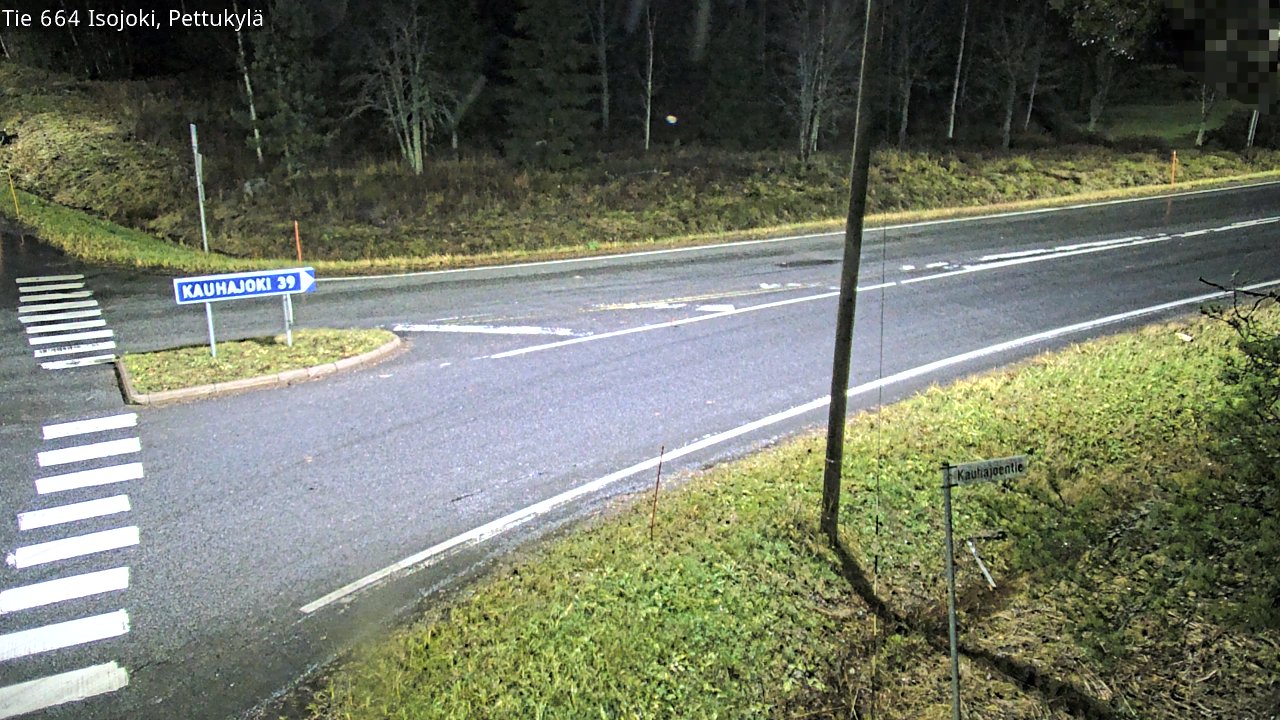 Weather Camera Image Väg 664 Storå Pettukylä, Isojoki, Etelä-Pohjanmaa