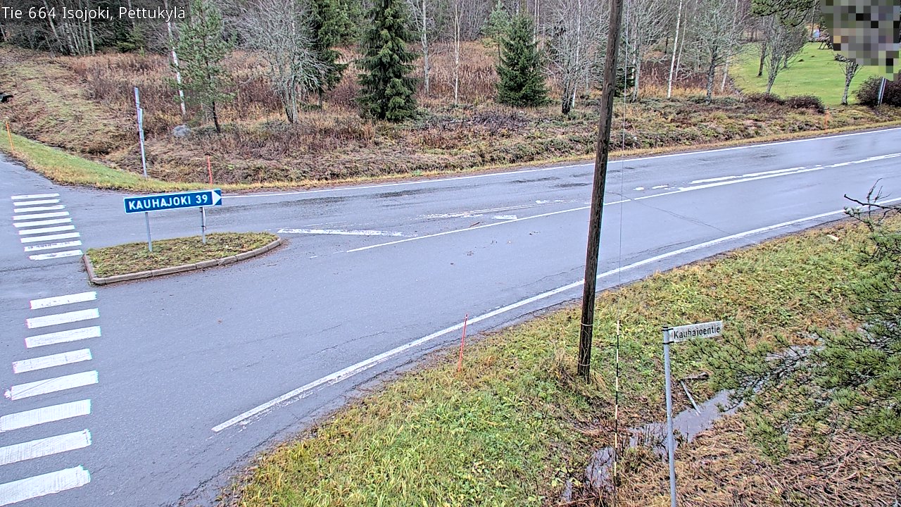 Weather Camera Image Väg 664 Storå Pettukylä, Isojoki, Etelä-Pohjanmaa