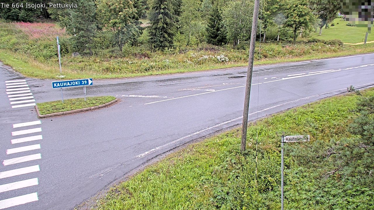 Weather Camera Image Väg 664 Storå Pettukylä, Isojoki, Etelä-Pohjanmaa