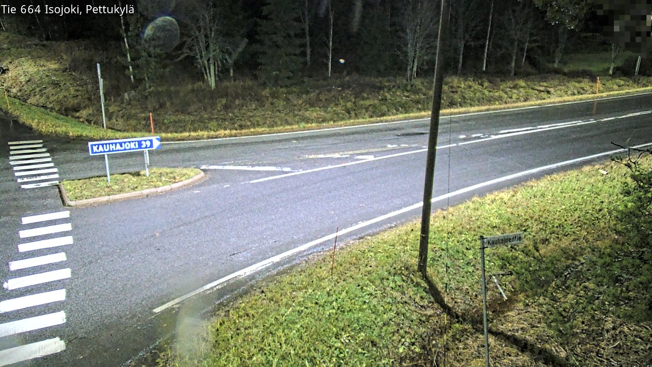 Weather Camera Image Väg 664 Storå Pettukylä, Isojoki, Etelä-Pohjanmaa