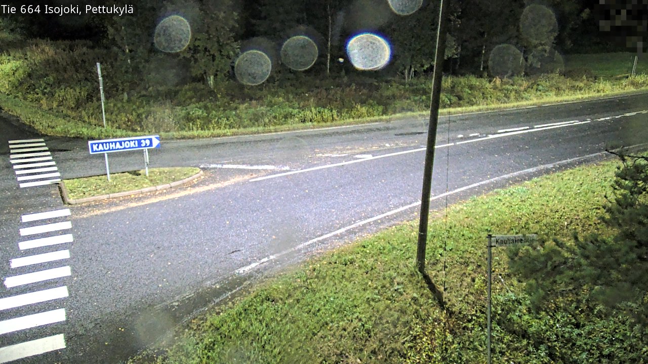Weather Camera Image Road 664 Isojoki Pettukylä, Isojoki, Etelä-Pohjanmaa