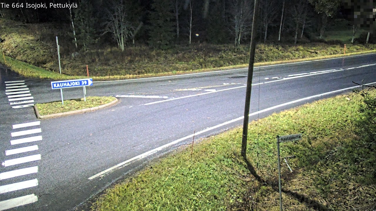 Weather Camera Image Väg 664 Storå Pettukylä, Isojoki, Etelä-Pohjanmaa