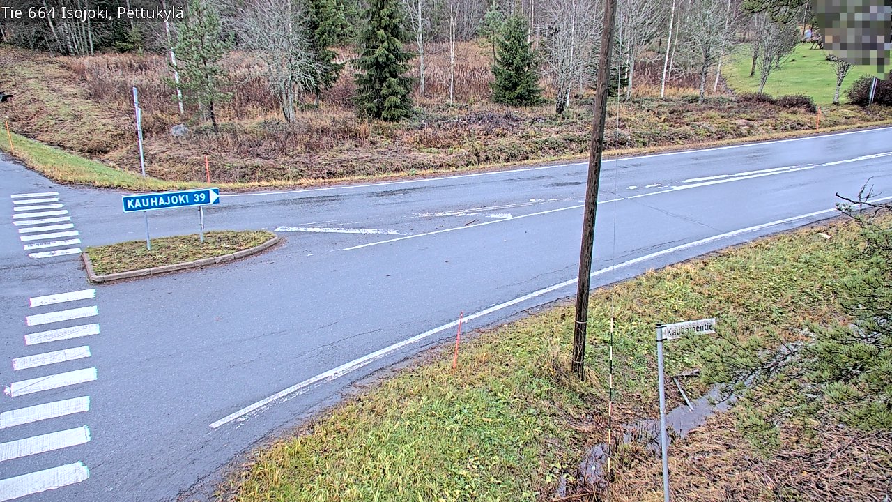 Weather Camera Image Väg 664 Storå Pettukylä, Isojoki, Etelä-Pohjanmaa