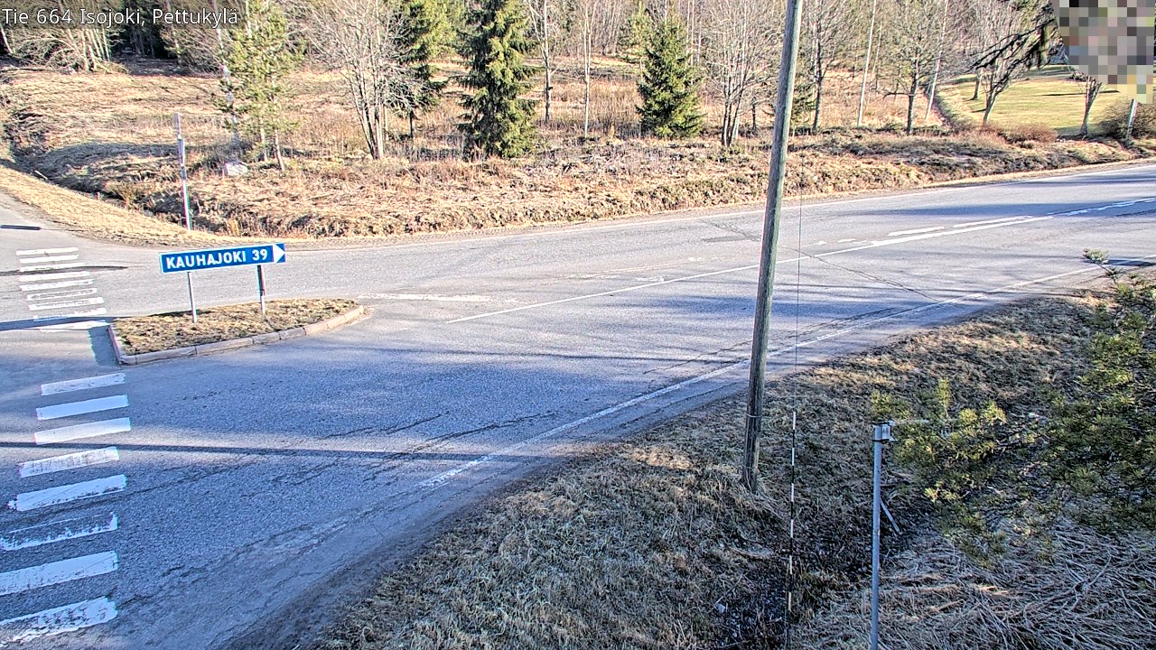 Weather Camera Image Väg 664 Storå Pettukylä, Isojoki, Etelä-Pohjanmaa