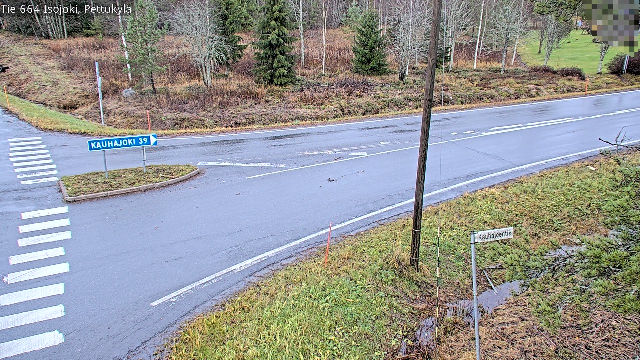 Weather Camera Image Väg 664 Storå Pettukylä, Isojoki, Etelä-Pohjanmaa
