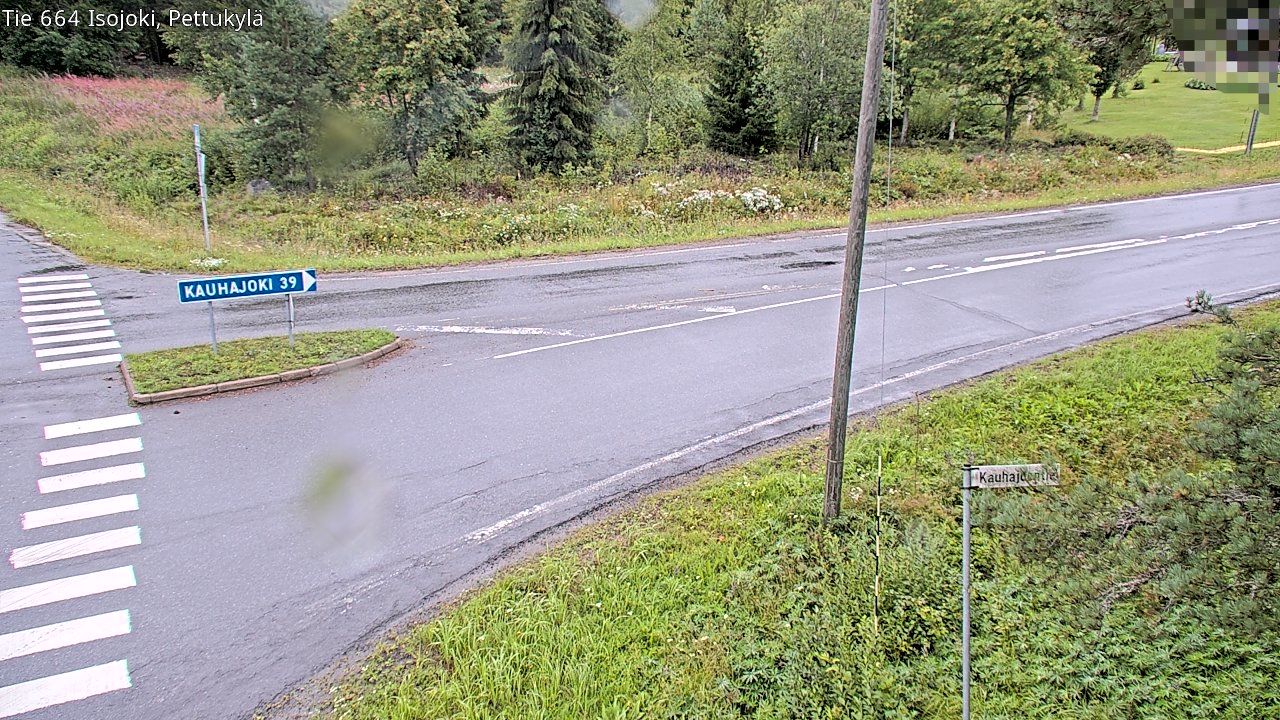 Weather Camera Image Väg 664 Storå Pettukylä, Isojoki, Etelä-Pohjanmaa