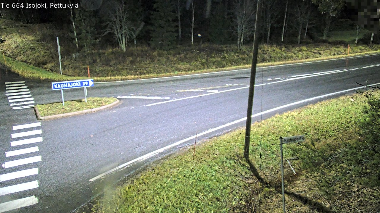 Weather Camera Image Väg 664 Storå Pettukylä, Isojoki, Etelä-Pohjanmaa