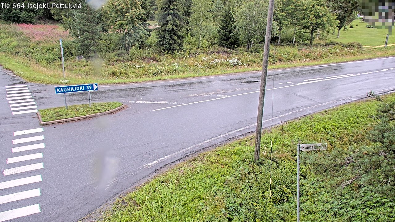 Weather Camera Image Väg 664 Storå Pettukylä, Isojoki, Etelä-Pohjanmaa