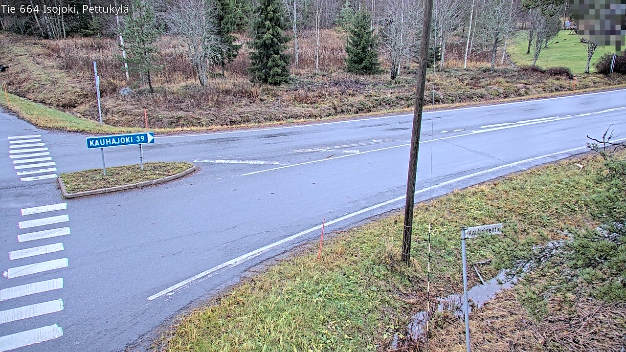 Weather Camera Image Väg 664 Storå Pettukylä, Isojoki, Etelä-Pohjanmaa