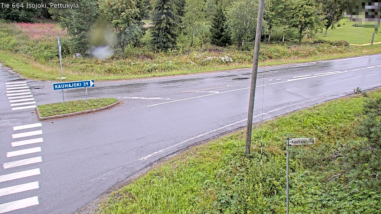 Weather Camera Image Road 664 Isojoki Pettukylä, Isojoki, Etelä-Pohjanmaa