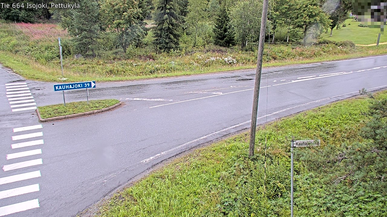 Weather Camera Image Väg 664 Storå Pettukylä, Isojoki, Etelä-Pohjanmaa