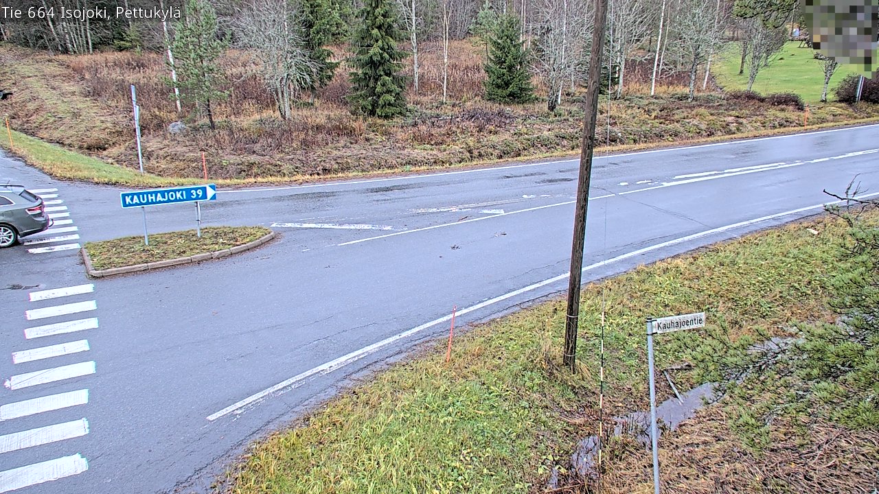 Weather Camera Image Väg 664 Storå Pettukylä, Isojoki, Etelä-Pohjanmaa