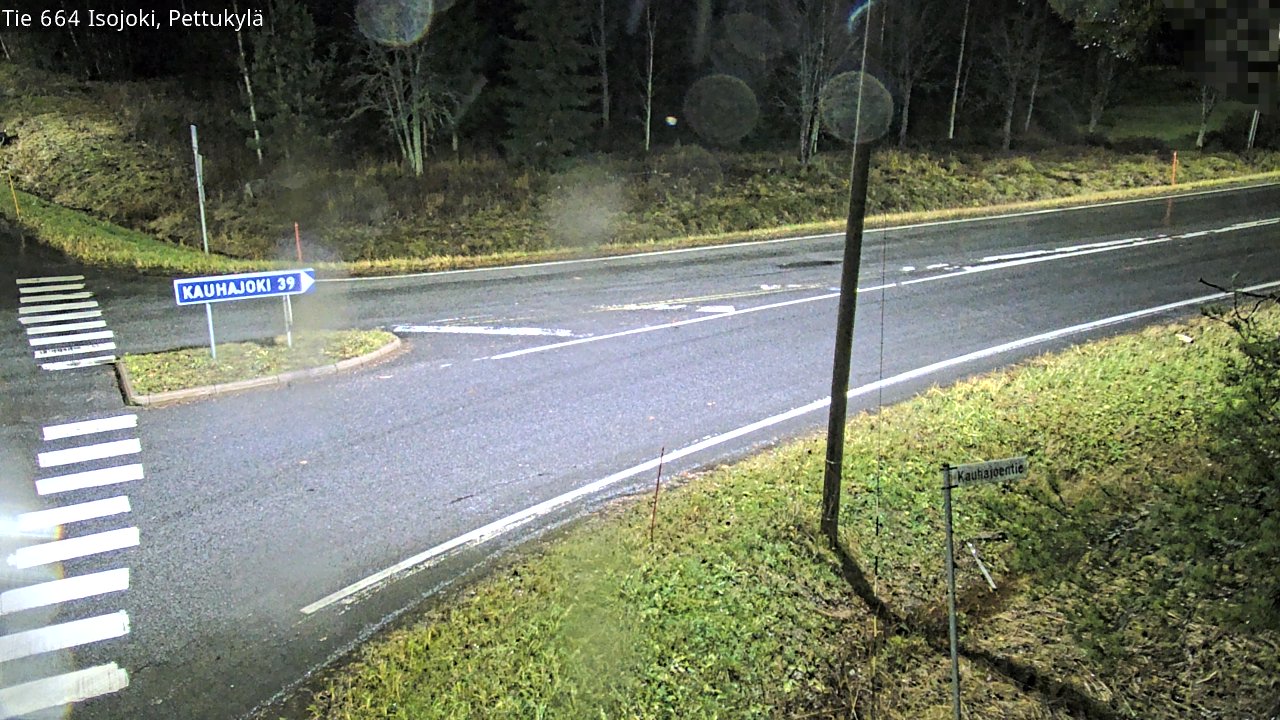 Weather Camera Image Väg 664 Storå Pettukylä, Isojoki, Etelä-Pohjanmaa