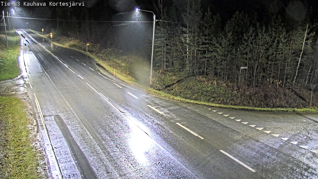 Weather Camera Image Road 63 Kauhava Kortesjärvi, Kauhava, Etelä-Pohjanmaa
