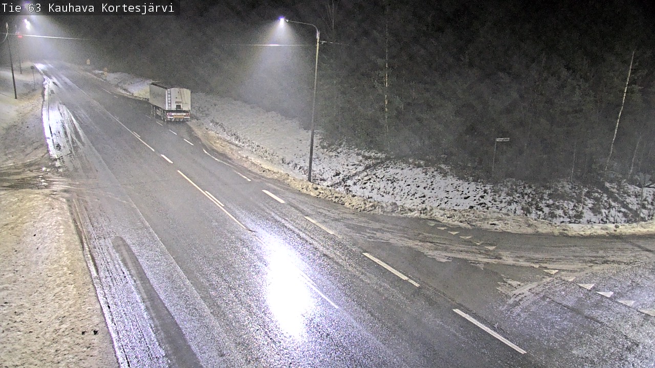 Weather Camera Image Road 63 Kauhava Kortesjärvi, Kauhava, Etelä-Pohjanmaa