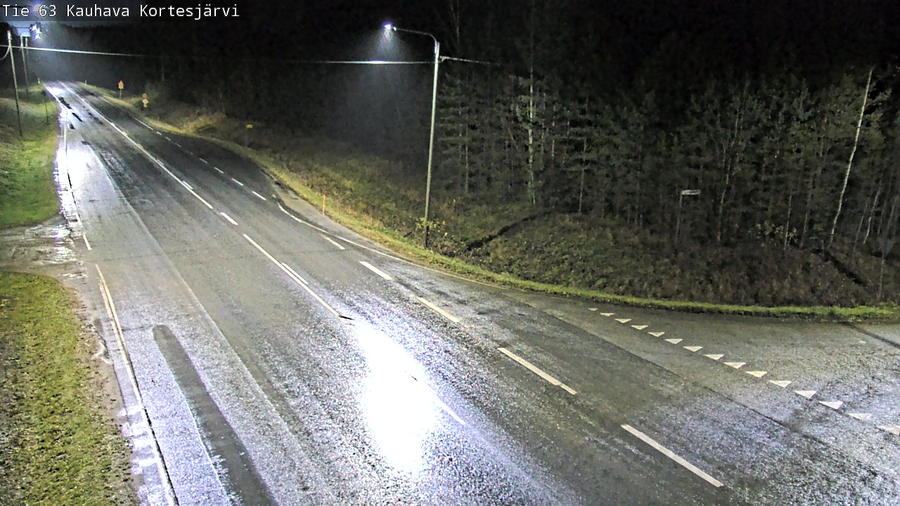 Weather Camera Image Road 63 Kauhava Kortesjärvi, Kauhava, Etelä-Pohjanmaa