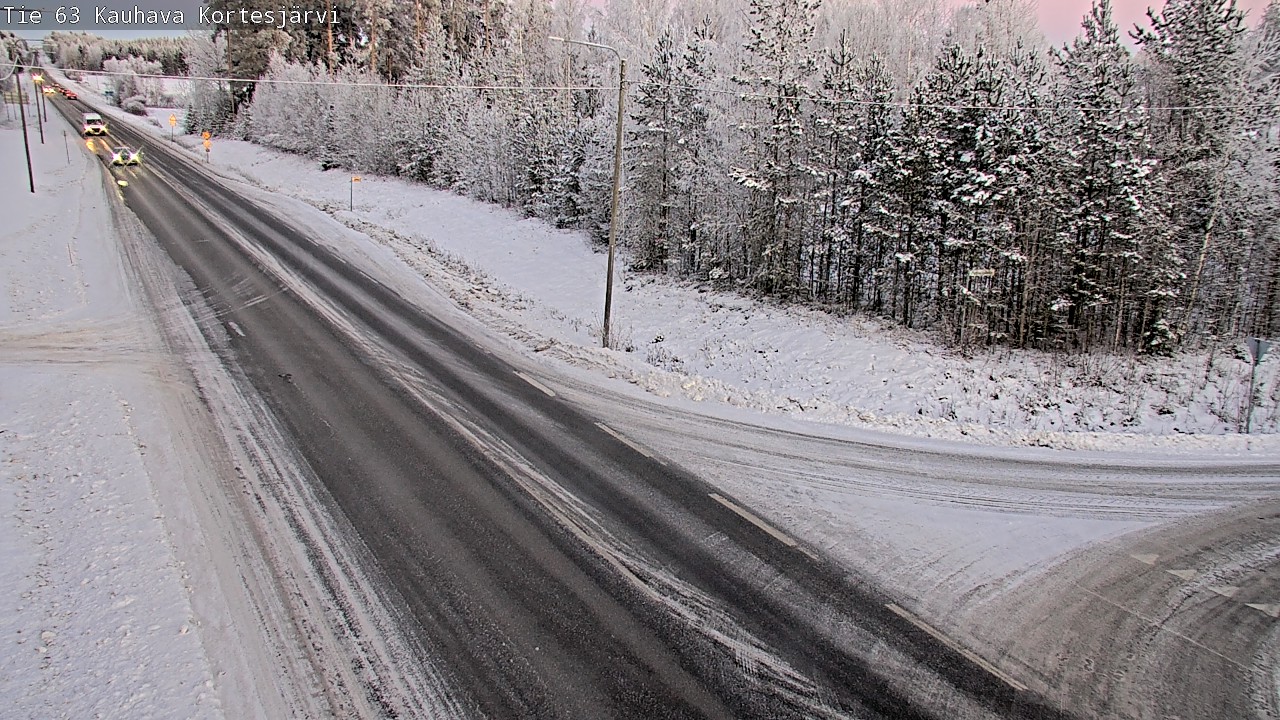 Weather Camera Image Road 63 Kauhava Kortesjärvi, Kauhava, Etelä-Pohjanmaa