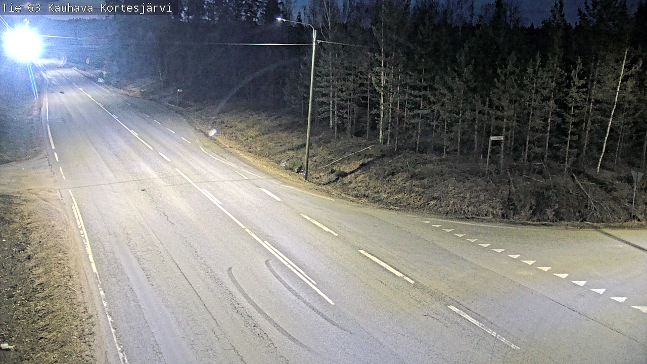 Weather Camera Image Road 63 Kauhava Kortesjärvi, Kauhava, Etelä-Pohjanmaa