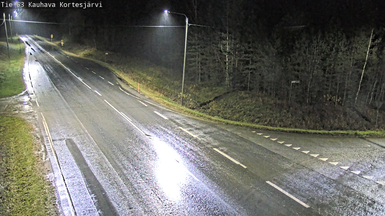 Weather Camera Image Road 63 Kauhava Kortesjärvi, Kauhava, Etelä-Pohjanmaa