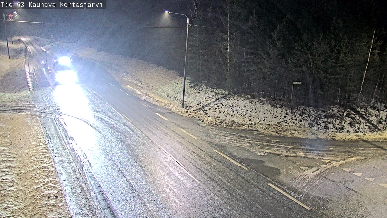 Weather Camera Image Road 63 Kauhava Kortesjärvi, Kauhava, Etelä-Pohjanmaa
