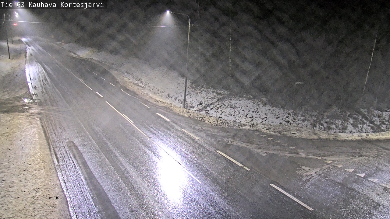 Weather Camera Image Road 63 Kauhava Kortesjärvi, Kauhava, Etelä-Pohjanmaa