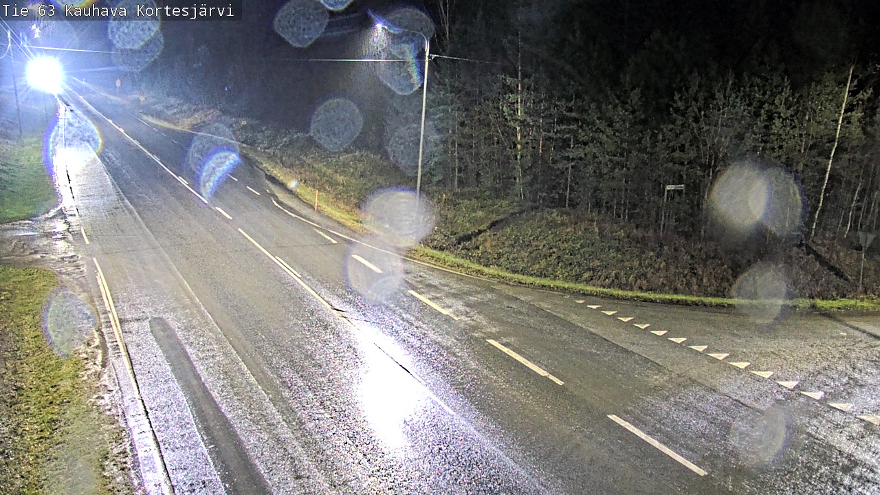 Weather Camera Image Road 63 Kauhava Kortesjärvi, Kauhava, Etelä-Pohjanmaa