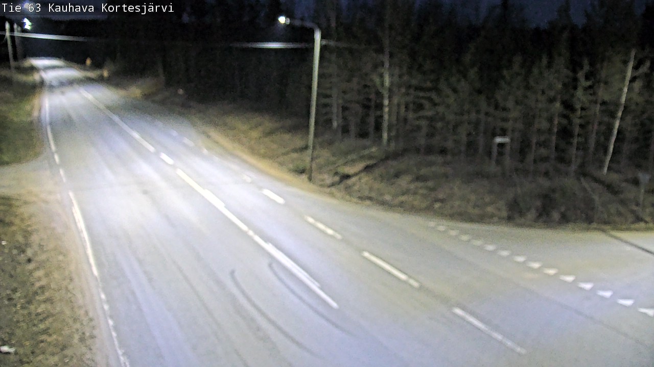 Weather Camera Image Road 63 Kauhava Kortesjärvi, Kauhava, Etelä-Pohjanmaa