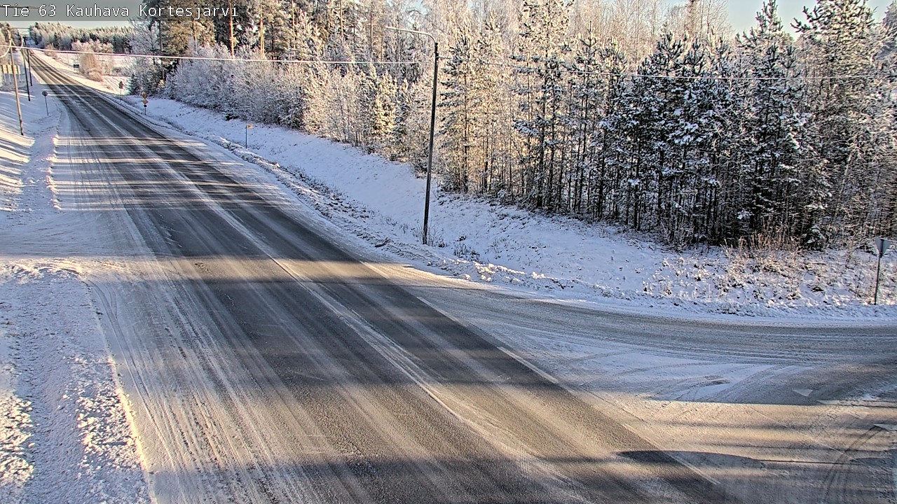 Weather Camera Image Väg 63 Kauhava Kortesjärvi, Kauhava, Etelä-Pohjanmaa