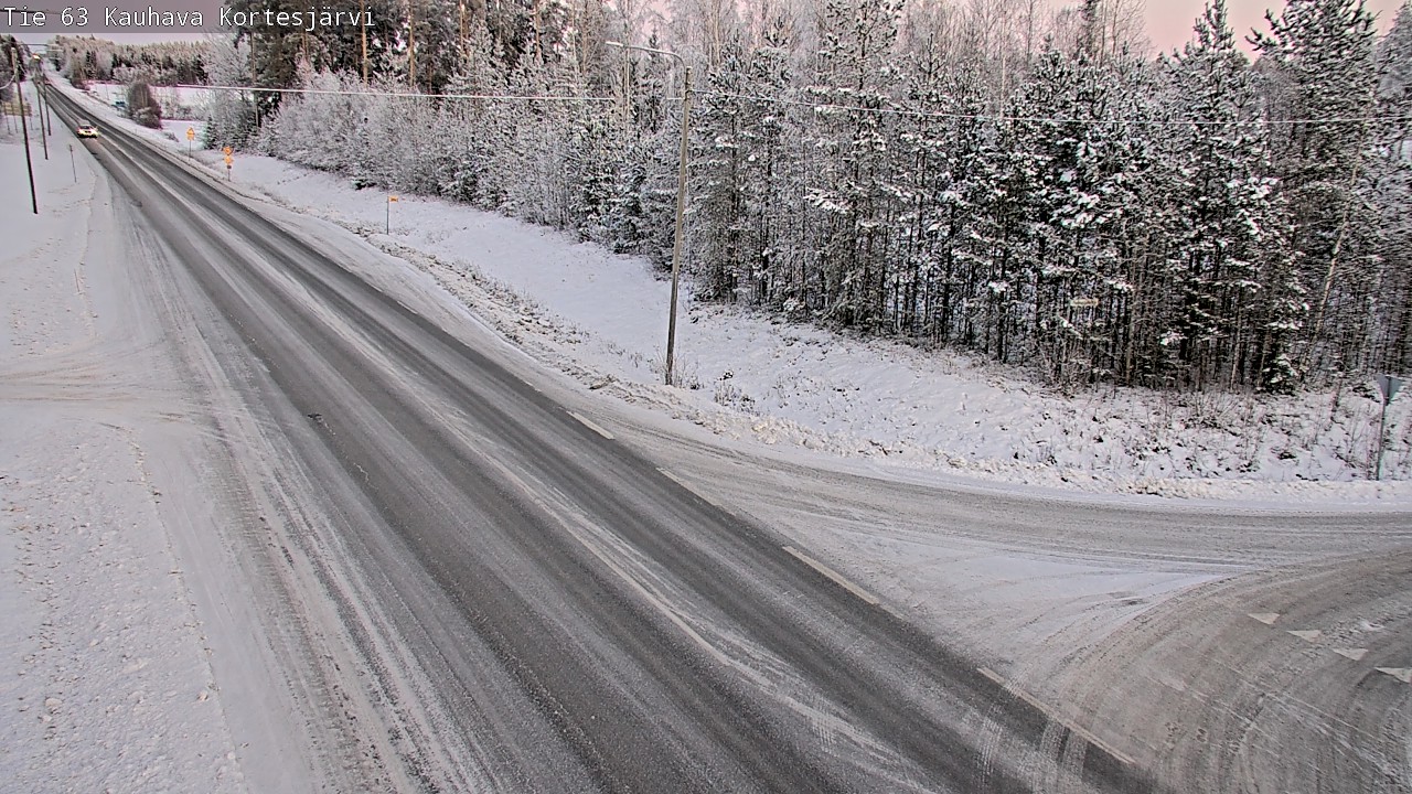 Weather Camera Image Väg 63 Kauhava Kortesjärvi, Kauhava, Etelä-Pohjanmaa