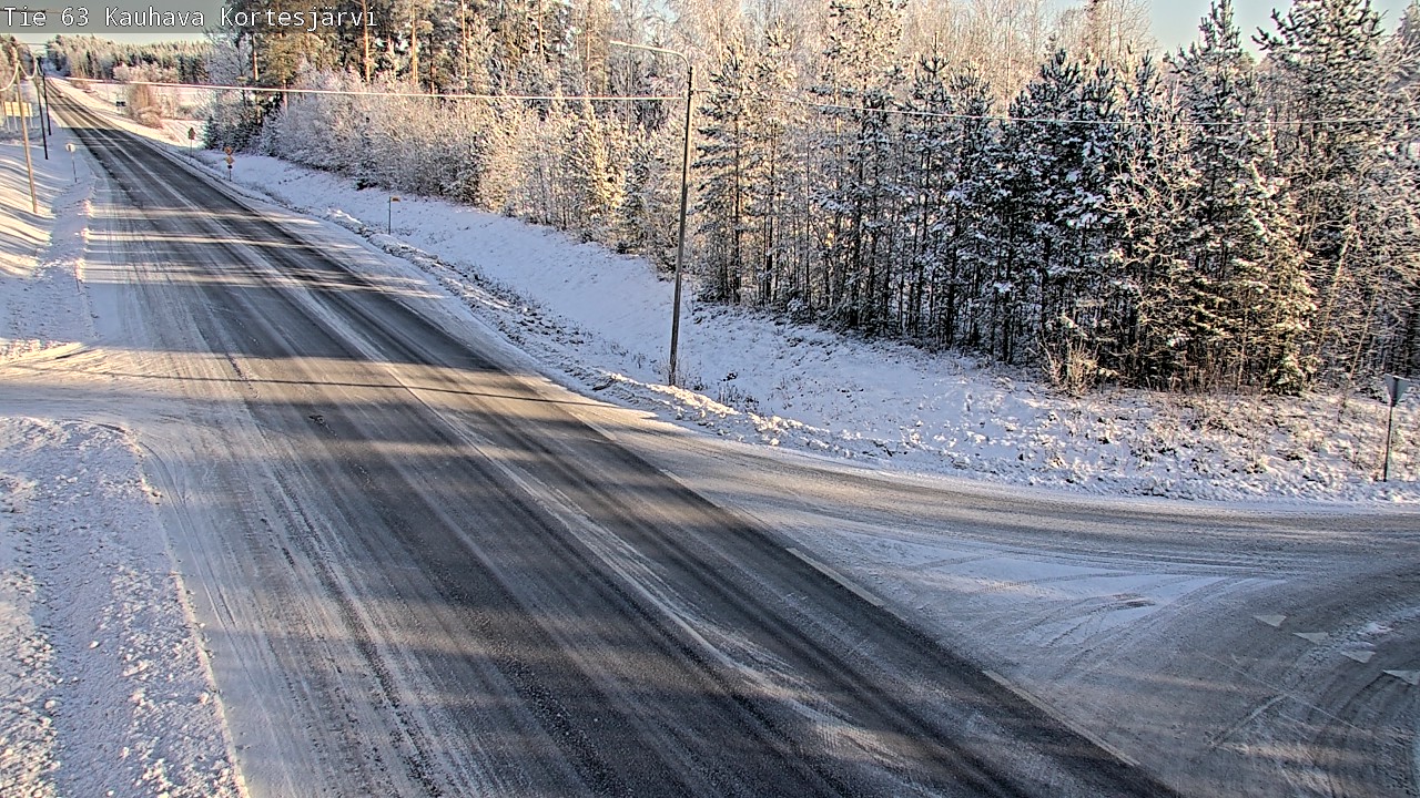 Weather Camera Image Väg 63 Kauhava Kortesjärvi, Kauhava, Etelä-Pohjanmaa