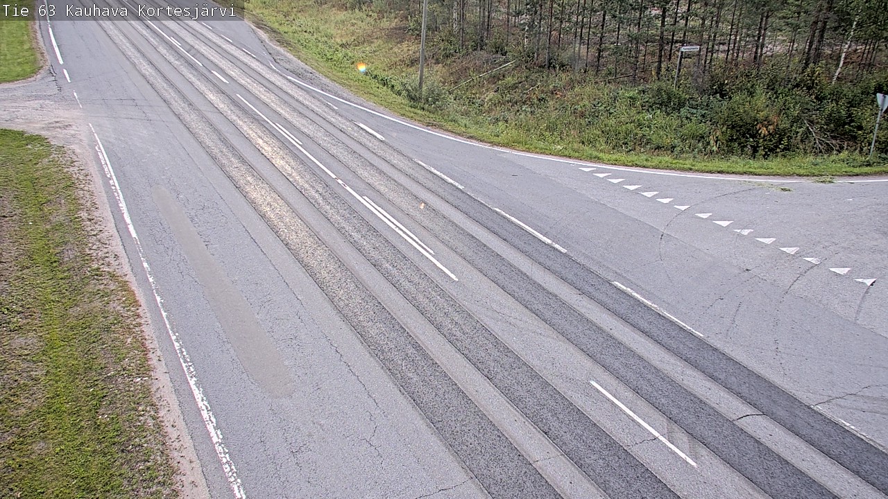 Weather Camera Image Road 63 Kauhava Kortesjärvi, Kauhava, Etelä-Pohjanmaa