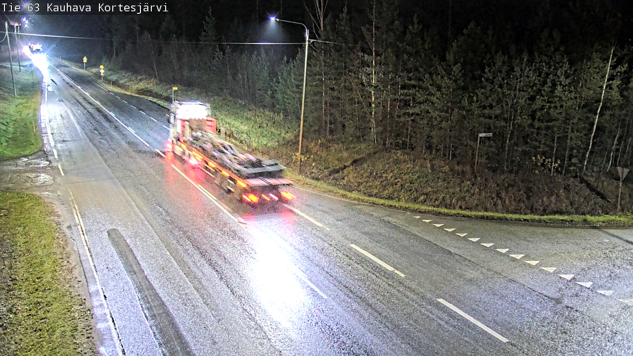 Weather Camera Image Väg 63 Kauhava Kortesjärvi, Kauhava, Etelä-Pohjanmaa