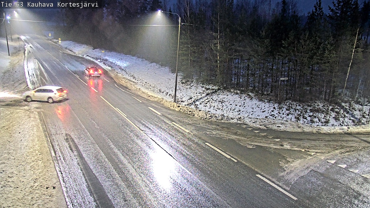Weather Camera Image Road 63 Kauhava Kortesjärvi, Kauhava, Etelä-Pohjanmaa
