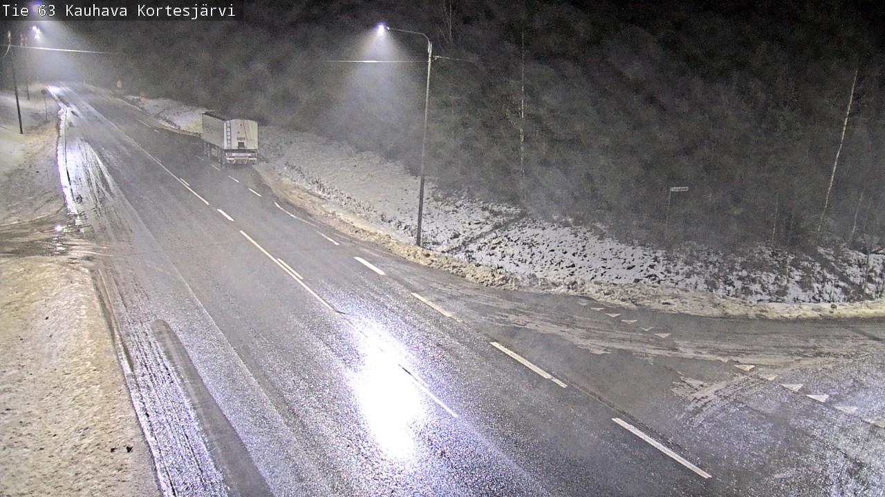 Weather Camera Image Road 63 Kauhava Kortesjärvi, Kauhava, Etelä-Pohjanmaa