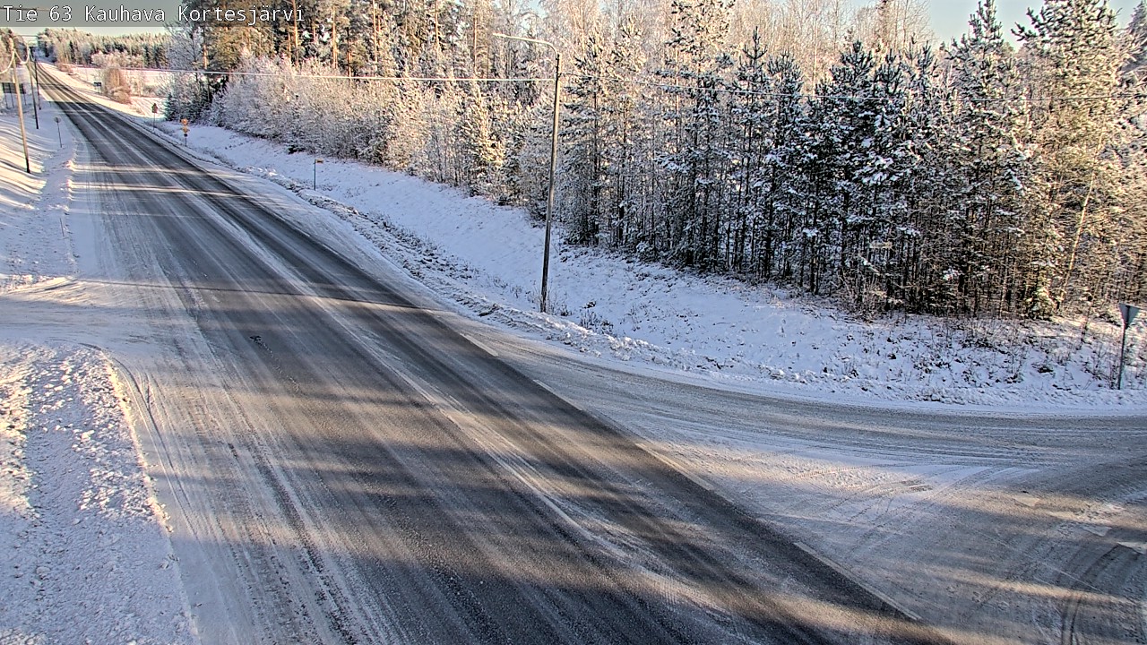 Weather Camera Image Väg 63 Kauhava Kortesjärvi, Kauhava, Etelä-Pohjanmaa